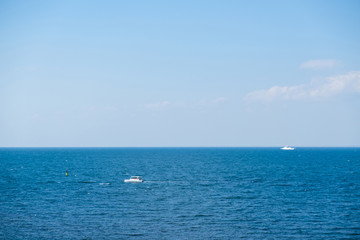 Fototapeta na wymiar Beautiful landscape with views of the black sea