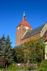 Marienkirche Darlowo Westpommern Basilika Turm