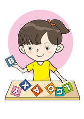 英語教育・園児・女の子