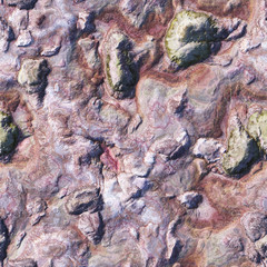 aerial view of a wild landscape seamless
