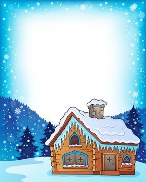 Winter cottage theme image 3