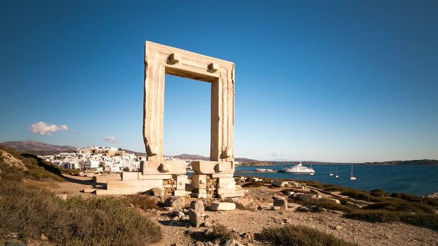 4K Timelapse at Naxos Island, Cyclades, Greece Naxos08