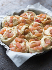 りんごパンの生地