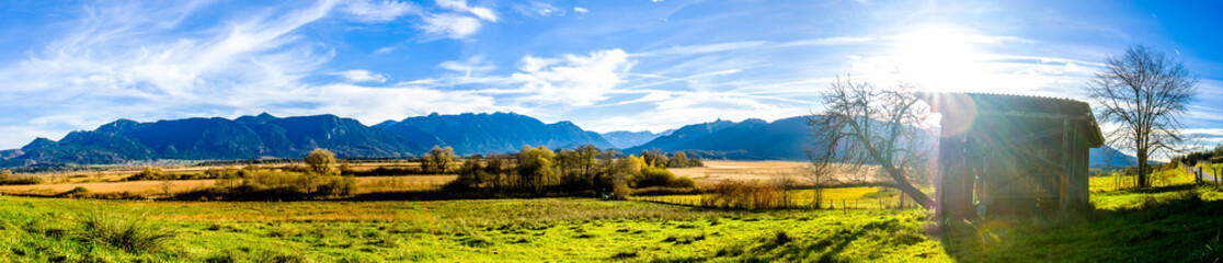 landscape murnauer moos - bavaria