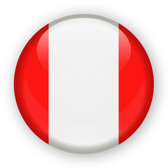 Peru Zealand Flag Vector Round Icon