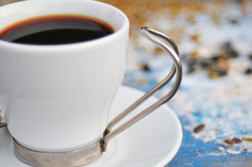 Cup of morning coffee