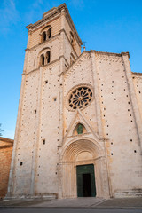 Fermo Cathedral, main entrance
