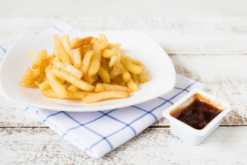 fresh tasty french fries