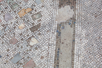 Villa Adriana / Mosaic / Tivoli / Italy - 178349696