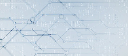 abstract futuristic circuit computer internet technology board business background