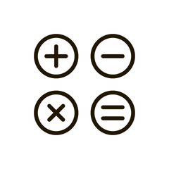 Calculator flat icon