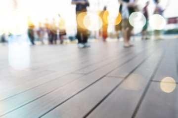 city people crowd abstract background blur action