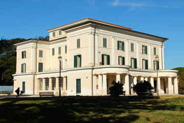 Fototapeta na wymiar Villa Torlonia a Roma