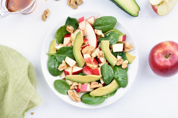 Fruit salad, top view