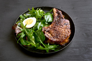 Bbq pork steak
