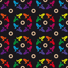 Ornament pattern vector tile