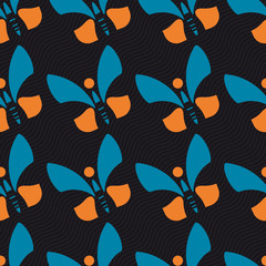 Ornament pattern vector tile