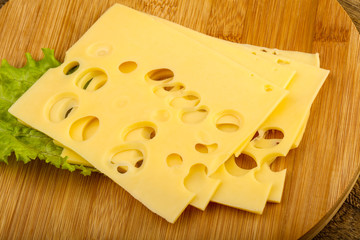 Sliced cheese