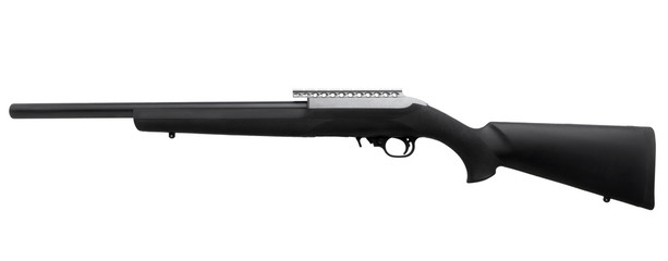 Gun rifle isolated on white
