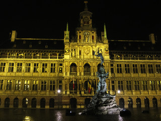 Fototapeta na wymiar City Antwerp