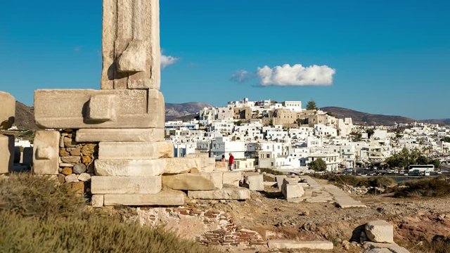 4K Timelapse at Naxos Island, Cyclades, Greece Naxos09