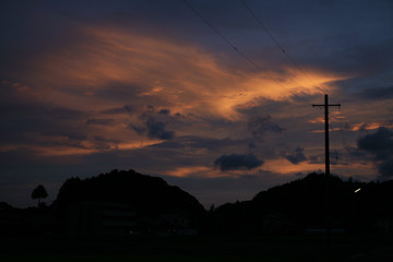 夕焼け