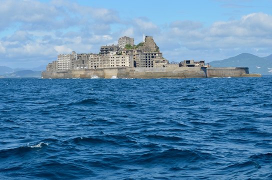 日本 長崎県 端島 軍艦島 世界遺産 Hashima Island Gunkanjima Battleship Island