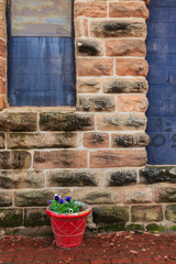 Quiet Small Town Scene