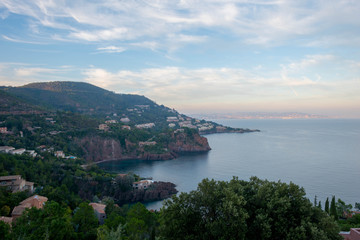 Obraz premium azure coast of the French 