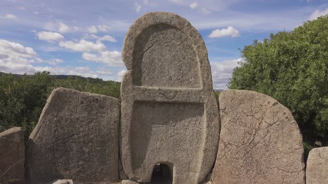 Sardinia, Megalithic Grave of S'Ena e Thomes