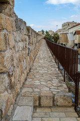 Fototapeta premium The walls of the Old City of Jerusalem, Israel