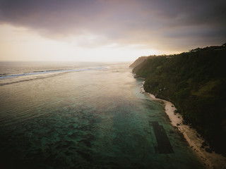 coast line of bali