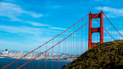 Golden Gate Bridge in San Fransisco, California