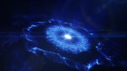 Abstract Burst of Energy, plasma concept background, intergalactic supernova.  Graphical Resource and Illustration