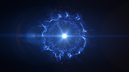 Abstract Burst of Energy, plasma concept background, intergalactic supernova. Graphical Resource and Illustration	