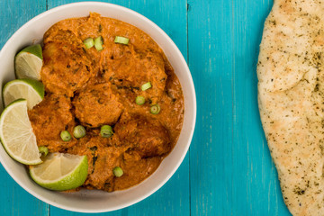 Indian Style Vegetable Kofta Curry Meal