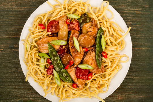 Chinese Style Chicken and Cashew Nuts Stir Fry Meal