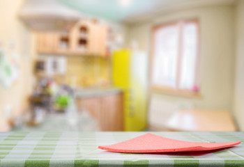Red napkin