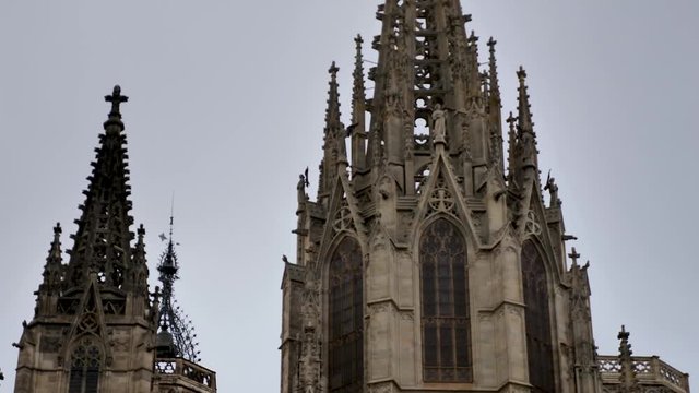Gothic church in Barcelona