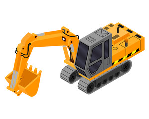 excavator 3D © kupchynskyi12