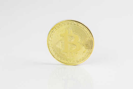 Bitcoin metal money. gold bitcoin