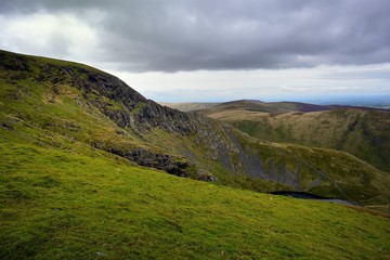 The ridge line of Sharp Edge