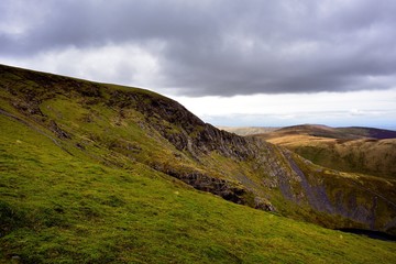 The ridge line of Sharp Edge