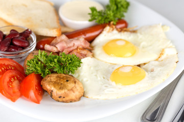 Tasty continental breakfast