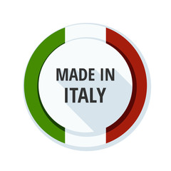 Made in Italy label illustration