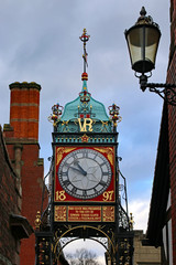Fototapeta na wymiar Clock Tower, Chester
