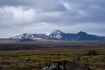 Landscape of Thingvellir National Park ,Iceland