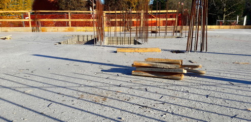 Cantiere edile e lavori in corso - business