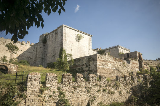 Istanbul's old city walls