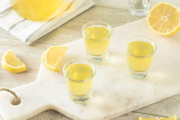 Sweet Homemade Lemon Limoncello